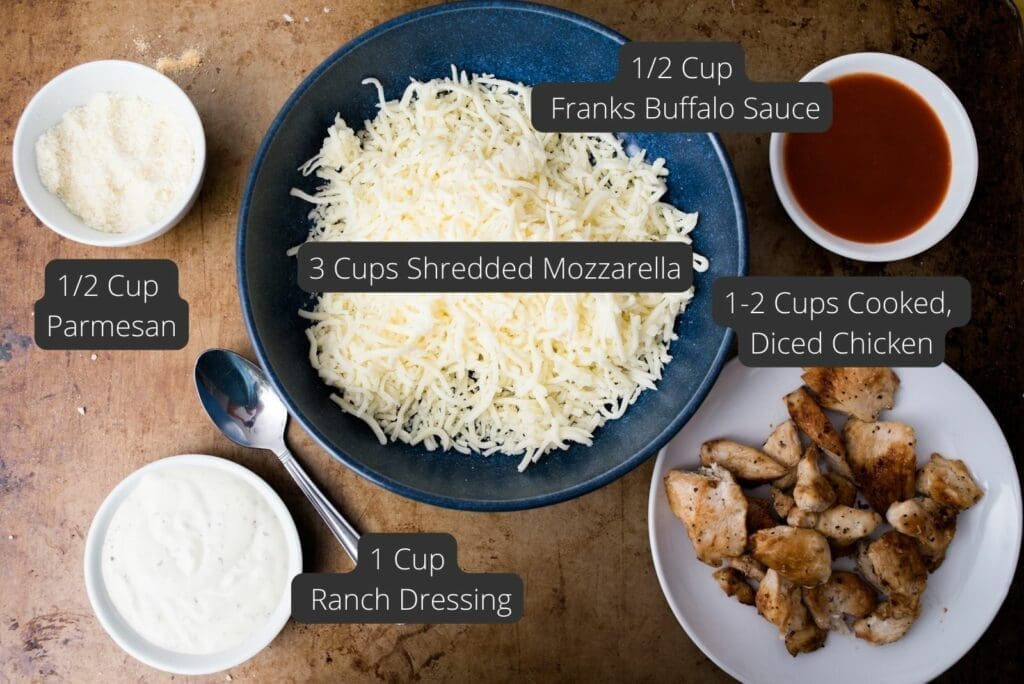 ingredients for buffalo pizza