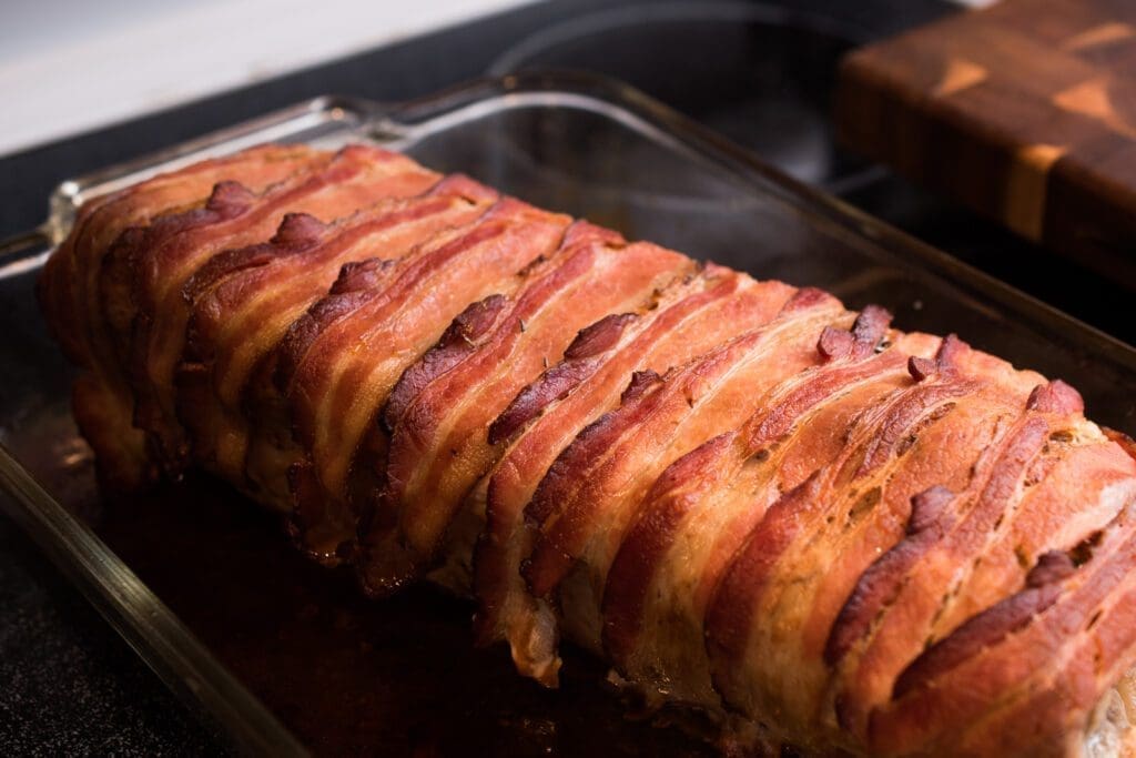 seared and roasted pork loin
